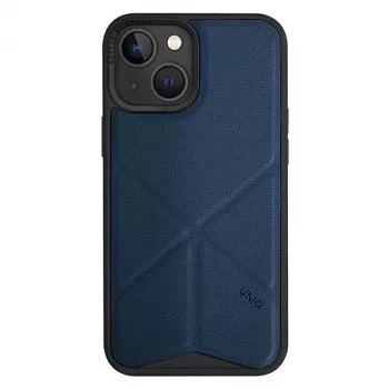 UNIQ Transforma Folio Θήκη για iPhone 14 Plus / 15 Plus 6,7 inch Magclick Φόρτιση Ηλεκτρικό Μπλε
