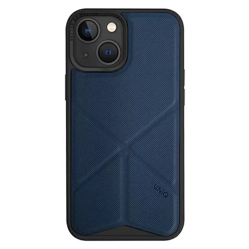 UNIQ Transforma Folio Θήκη για iPhone 14 Plus / 15 Plus 6,7 inch Magclick Φόρτιση Ηλεκτρικό Μπλε