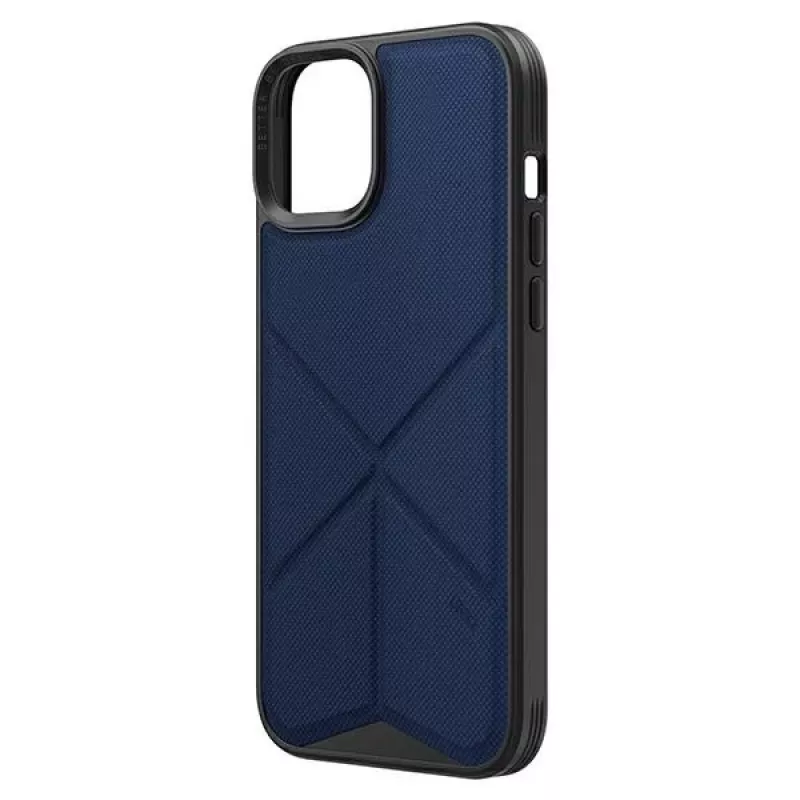 UNIQ Transforma Folio Θήκη για iPhone 14 Plus / 15 Plus 6,7 inch Magclick Φόρτιση Ηλεκτρικό Μπλε