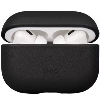 UNIQ Terra Θήκη για AirPods Pro 2. Gen (2022/2023) - Γνήσιο Δέρμα, Dallas Black