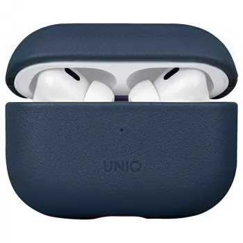 UNIQ Terra Θήκη για AirPods Pro 2. Gen (2022/2023) Echtes Leder - Space Blue
