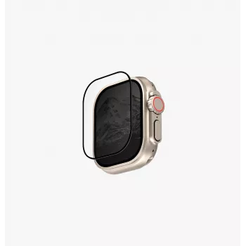 UNIQ Optix Vivid Apple Watch Ultra 49mm Clear Tempered Glass Screen Protector με Applicator