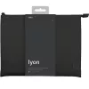 UNIQ Lyon Θήκη Laptop 16 ιντσών Midnight Black Αδιάβροχη RPET
