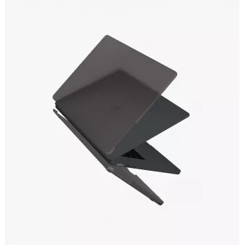 UNIQ Claro Σκληρή Θήκη για MacBook Air 15 M2/M3/M4/M5 (2023-2026) - Smoke Matte Grey