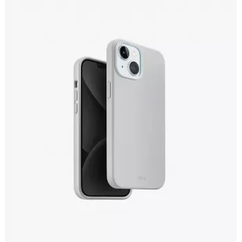 UNIQ Lino Hue Θήκη Φόρτισης Magclick για iPhone 15/14/13 6,1 ιντσών - Kreidegrau
