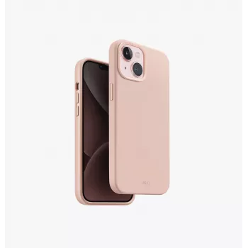 UNIQ Lino Hue Θήκη Φόρτισης Magclick για iPhone 15/14/13 6,1 ιντσών - Kreidegrau