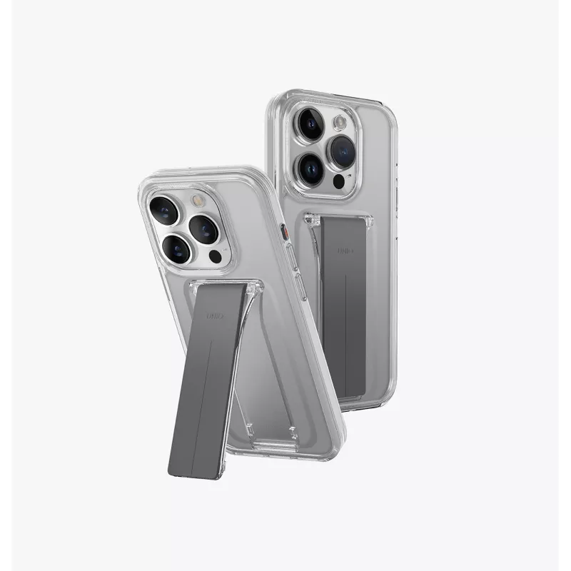 UNIQ Heldro Mount with Stand Θήκη για Apple iPhone 15 Pro 6,1 ίντσες Ultramarine Deep Blue