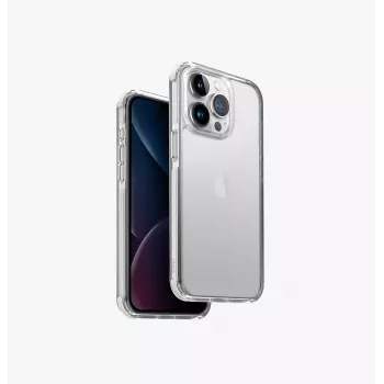 UNIQ Combat Θήκη για iPhone 15 Pro Max 6,7 ίντσες Carbon Black