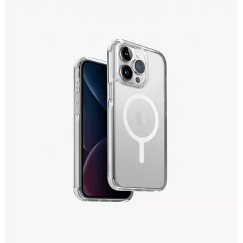 UNIQ Combat Θήκη για iPhone 15 Pro Max 6,7 ιντσών MagClick Charging Λευκό