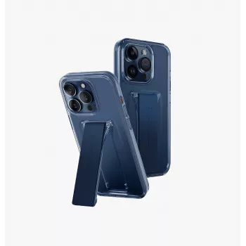 UNIQ Heldro Mount with Stand Θήκη για iPhone 15 Pro Max 6,7 ίντσες Ultramarin Deep Blue