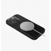 UNIQ Keva Case για iPhone 15 Pro Max 6,7 inch Magclick φόρτιση Carbon Black