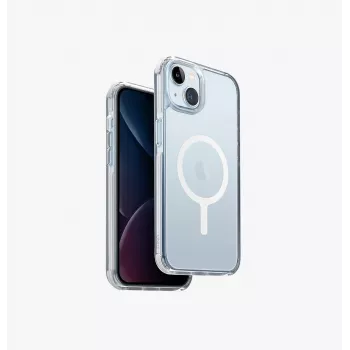 UNIQ Combat Θήκη για iPhone 15 Plus / 14 Plus 6,7 ιντσών Magclick Charging Λευκό
