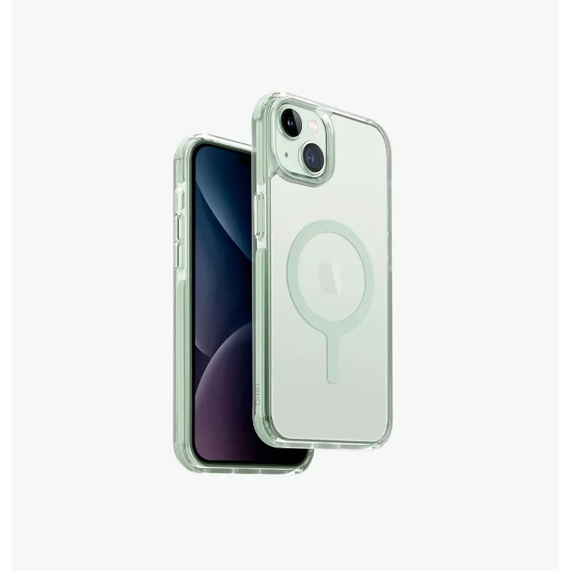 UNIQ Combat Θήκη για iPhone 15 Plus / 14 Plus 6,7 ιντσών Magclick Charging Λευκό