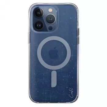UNIQ Coehl Lumino Case για iPhone 15 Pro 6,1 inch μαγνητική φόρτιση Preußisch Blau
