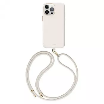 UNIQ Coehl Creme Θήκη για iPhone 15 Pro 6,1 ιντσών με Μαγνητική Φόρτιση Elfenbein