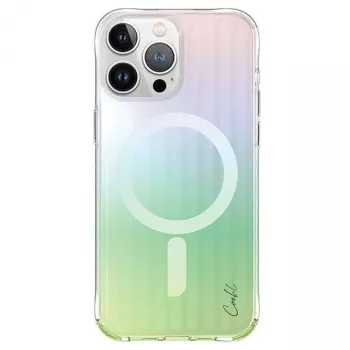 UNIQ Coehl Linear Θήκη Μαγνητικής Φόρτισης για iPhone 15 Pro Max 6,7 ιντσών Opal Iridescent