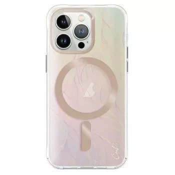 UNIQ Coehl Willow iPhone 15 Pro Max 6,7 ιντσών Θήκη Μαγνητικής Φόρτισης Opal/Iridescent