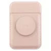 UNIQ Flixa Μαγνητικό Πορτοφόλι Καρτών με Βάση Blush Pink MagSafe