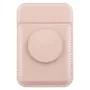 UNIQ Flixa Μαγνητικό Πορτοφόλι Καρτών με Βάση Blush Pink MagSafe