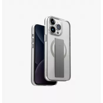 UNIQ Heldro Mag iPhone 15 Pro Max 6,7 inch Θήκη Φόρτισης MagClick Lucent Clear