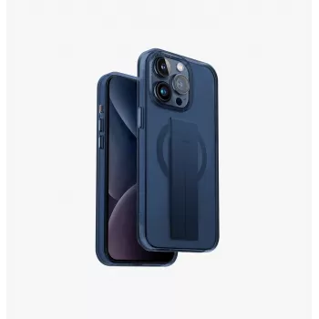 UNIQ Heldro Mag Θήκη για iPhone 15 Pro Max 6,7 inch MagClick Φόρτιση Ultramarin Tiefblau