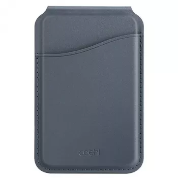 UNIQ Coehl Esme μαγνητικό πορτοφόλι με καθρέφτη και Kickstand για Apple iPhone 15 Pro Max, Sapphire Blue