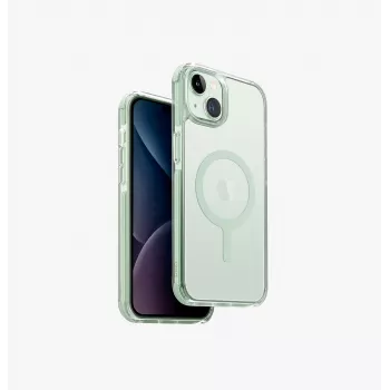 UNIQ Combat Θήκη για iPhone 15 Plus / 14 Plus 6,7 inch Maglick Φόρτιση Cool Mint