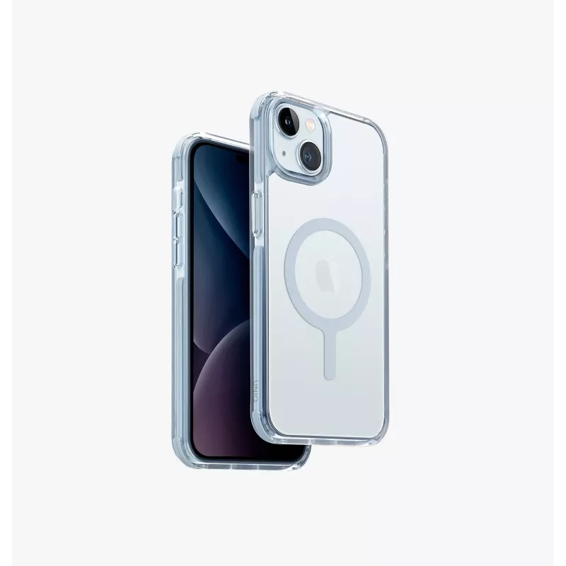 UNIQ Combat Θήκη για iPhone 15 Plus / 14 Plus 6,7 inch Maglick Φόρτιση Cool Mint