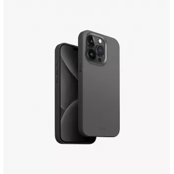 UNIQ Lyden DS Magclick θήκη φόρτισης για iPhone 15 Pro Max 6,7 inch Washed Blue-μαύρο