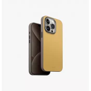 UNIQ Lyden DS Magclick Θήκη Φόρτισης για iPhone 15 Pro Max 6,7 inch Kanariengelb / Flintgrau