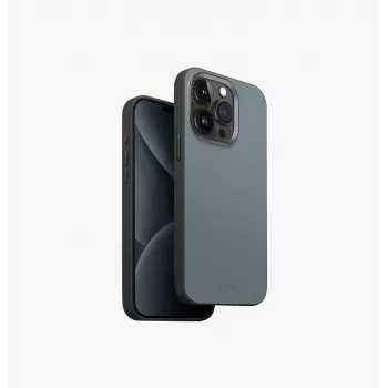 UNIQ Lyden DS Magclick Θήκη Φόρτισης για iPhone 15 Pro Max 6,7 inch Kanariengelb / Flintgrau