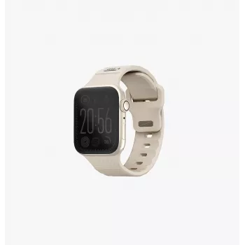 UNIQ Stride Λουράκι Apple Watch Series 1/2/3/4/5/6/7/8/9/SE/SE2/SE3 38/40/41mm FKM Λάστιχο Khaki/Pale Khaki