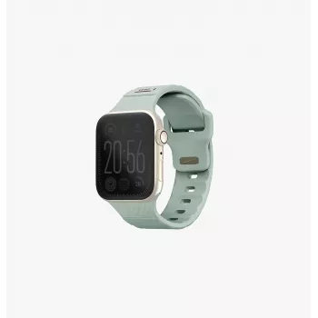 UNIQ Stride Apple Watch Series 1/2/3/4/5/6/7/8/9/SE/SE2/SE3 38/40/41mm FKM Λουράκι Λάστιχο Iceplant Green