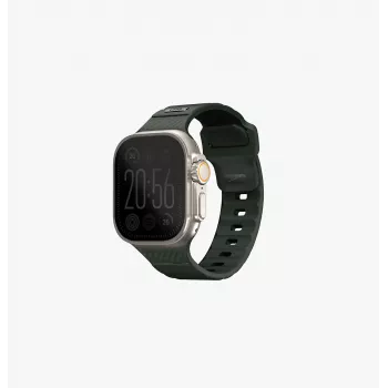 UNIQ Stride Λουράκι Apple Watch 42/44/45/49mm FKM Λάστιχο Moosgrün