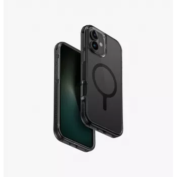 UNIQ Combat Case για iPhone 16 Plus 6.7 inch Magclick Charging Carbon Black