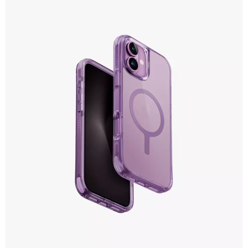 UNIQ Combat Case για iPhone 16 Plus 6.7 inch Magclick Charging Carbon Black