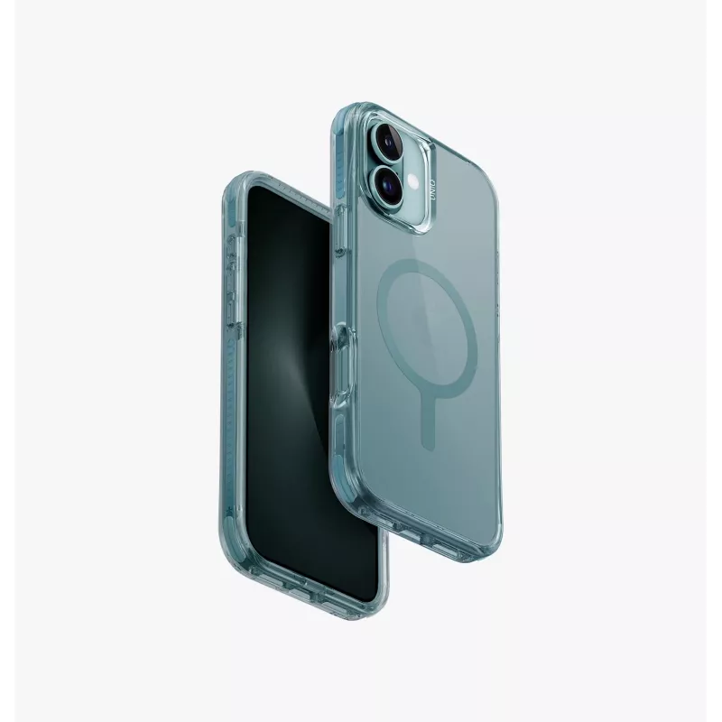 UNIQ Combat Case για iPhone 16 Plus 6.7 inch Magclick Charging Carbon Black