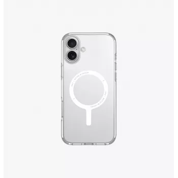 UNIQ Clario Case για iPhone 16 Plus 6,7 ιντσών Magclick Charging Lucent Clear