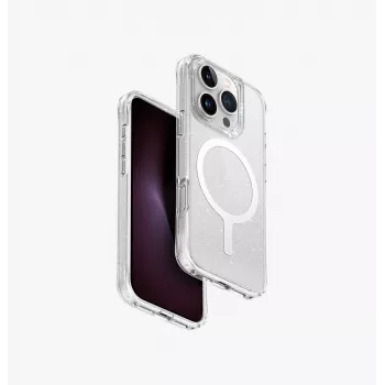 UNIQ LifePro Xtreme Magclick Charging Case για iPhone 16 Pro 6,3 ιντσών Διαφανές Tinsel Lucent