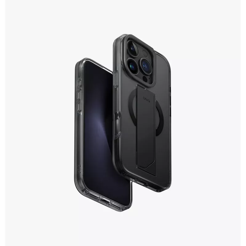 UNIQ Heldro Max Case για iPhone 16 Pro 6,3 ιντσών Magclick Φόρτιση Clear Lucent