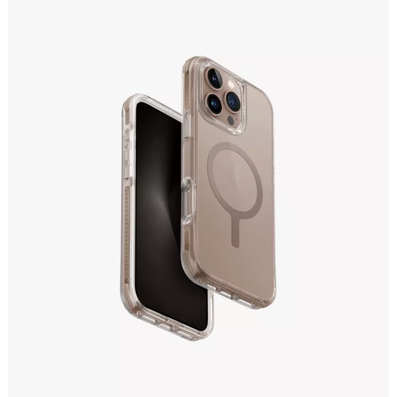 UNIQ Combat Case για iPhone 16 Pro Max 6,9 ίντσες Magclick Laden Carbon Black