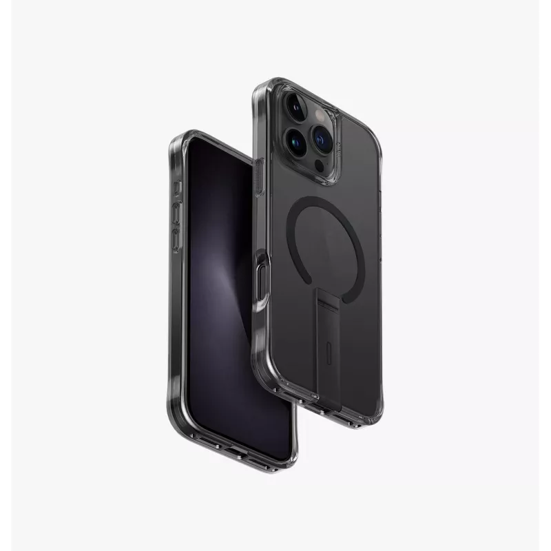 UNIQ Eleva με Vertica Stand Θήκη για iPhone 16 Pro Max 6.9 inch, Lucent Clear