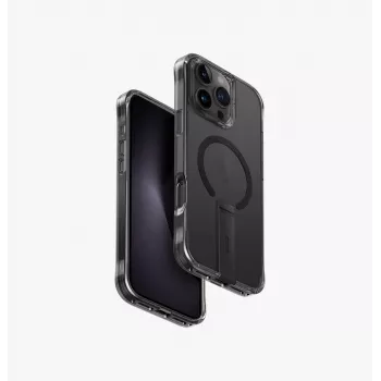 UNIQ Eleva Θήκη με Βάση Vertica για iPhone 16 Pro Max 6,9 ίντσες Carbon Black