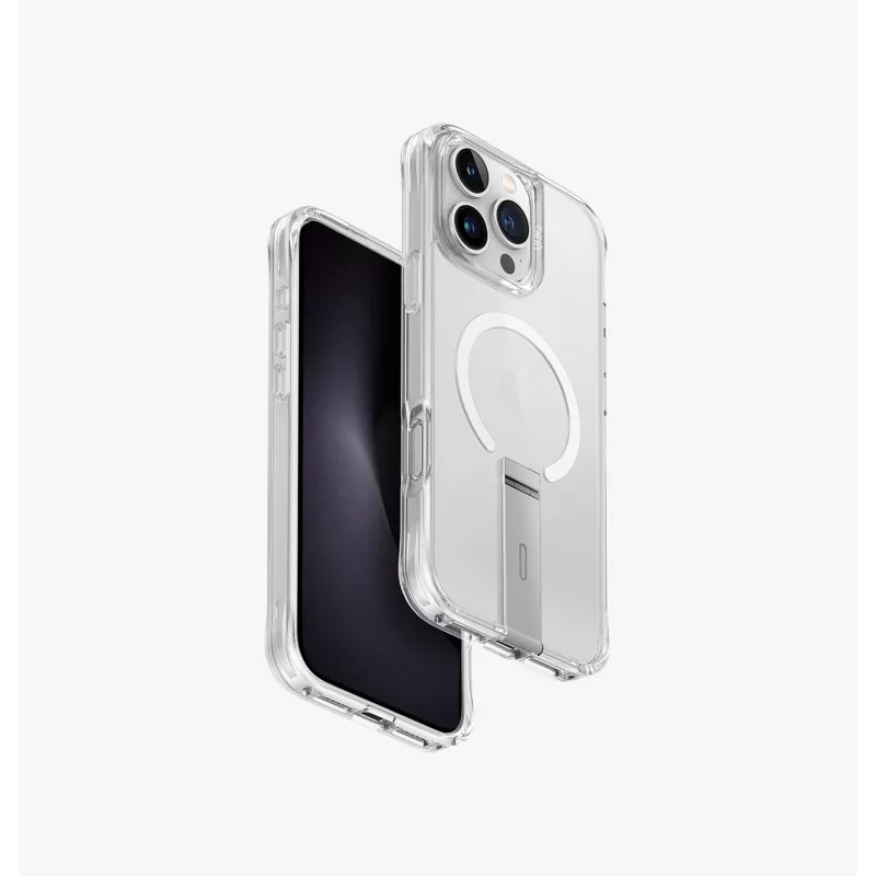 UNIQ Eleva Θήκη με Βάση Vertica για iPhone 16 Pro Max 6,9 ίντσες Carbon Black