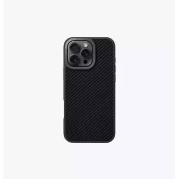 UNIQ Keva Max Magclick Charging Θήκη για iPhone 16 Pro 6,3 inch - Μαύρο Carbon