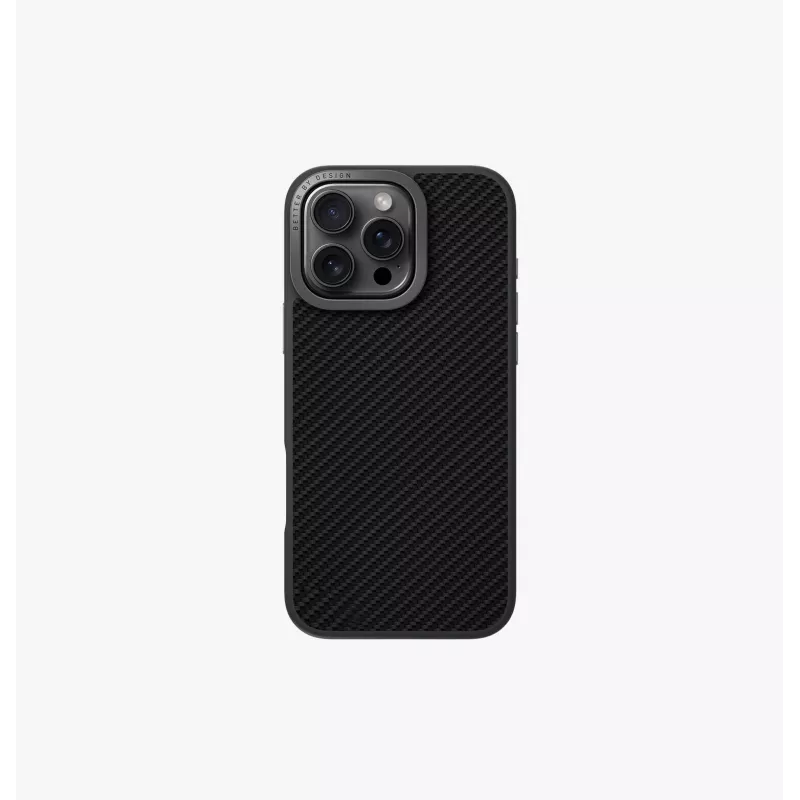 UNIQ Keva Max Magclick Charging Θήκη για iPhone 16 Pro 6,3 inch - Μαύρο Carbon