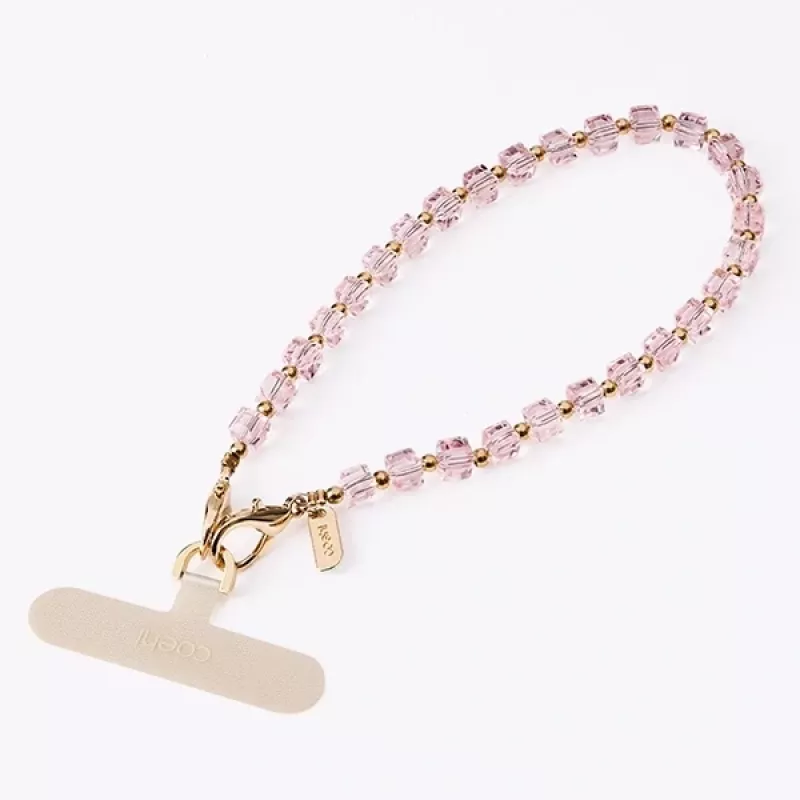UNIQ Coehl Candy Gem Λουράκι Χειρός Universal Phone Wrist Strap Pink Candy