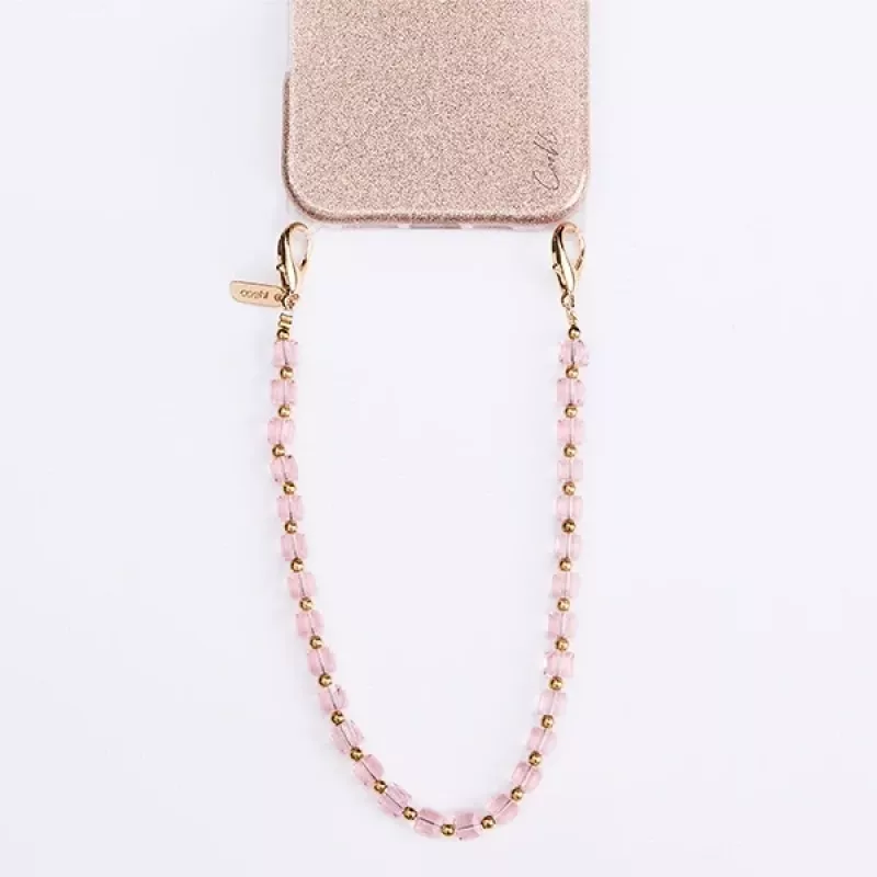 UNIQ Coehl Candy Gem Λουράκι Χειρός Universal Phone Wrist Strap Pink Candy