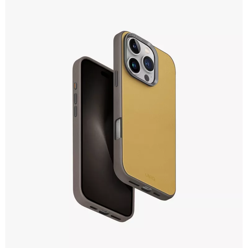 UNIQ Lyden DS Magclick Charging Θήκη για Apple iPhone 16 Pro 6,3 inch Καραμελί/Ιβουάρ
