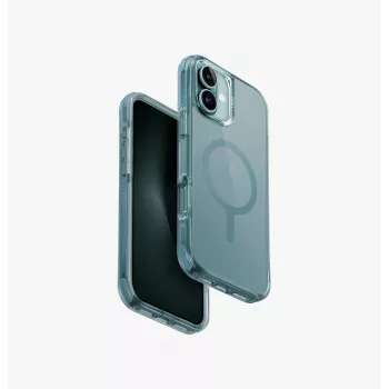 UNIQ Combat Θήκη για iPhone 16 Plus 6,7 ιντσών MagClick Λειτουργία Φόρτισης Teal Green
